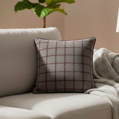 Funda de cojín 45x45 cm terciopelo Indo gris