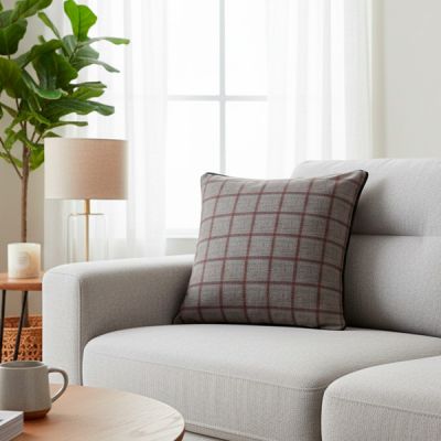 Funda de cojín 45x45 cm terciopelo Indo gris