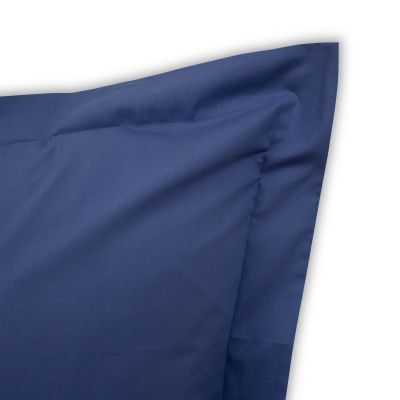 Funda de cuadrante de 55 x 55 cm 100% algodón Percal 200 hilos Océano