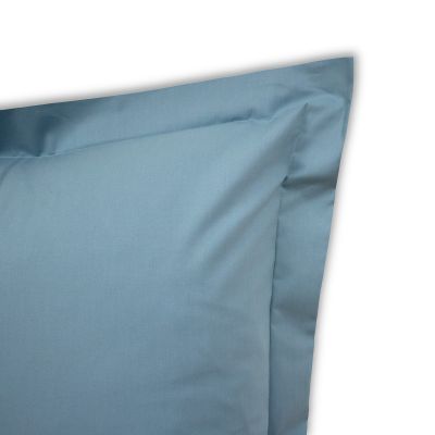 Funda de cuadrante de 55 x 55 cm 100% algodón Percal 200 hilos Sage