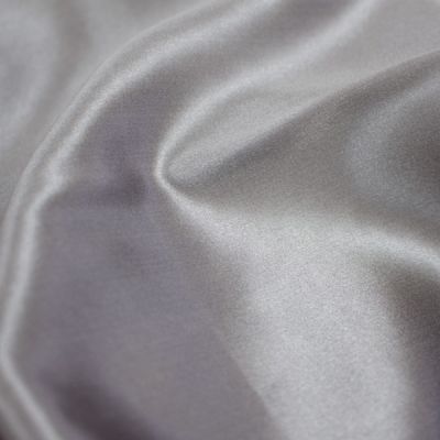 Funda de almohada 50 x 75 cm 100% de seda natural Morera Gris