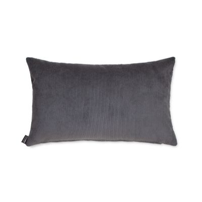 Funda de cojín de Pana 30 x 50 cm Antracita