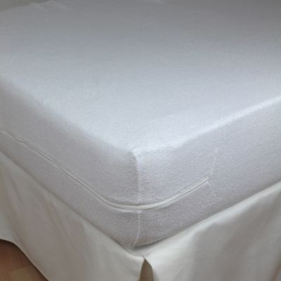 Funda protectora de colchón de rizo elástico Velfont