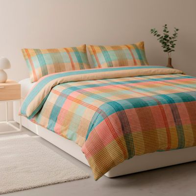 Funda Nòrdica 2 Peces 100% Cotó Percal 200 Fils Arreu | Cool Barcelona