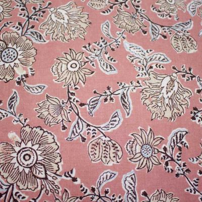 Juego de cama 2 piezas 100% algodón Percal de 200 hilos Dahlia