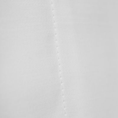Funda nórdica 3 piezas 100% algodón satinado 600 hilos Blanco