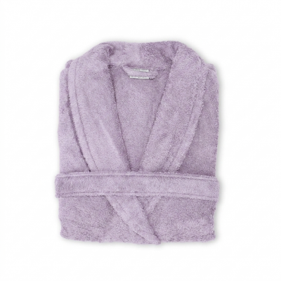 Albornoz 70% algodón y 30% bambú Cottonplus Lavanda