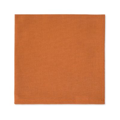 Servilleta 100% algodón 45 x 45 cm Naranja Brule