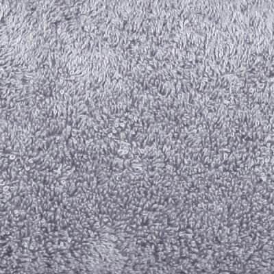 Toalla de rizo 70% algodón y 30% bambú Cottonplus Gris