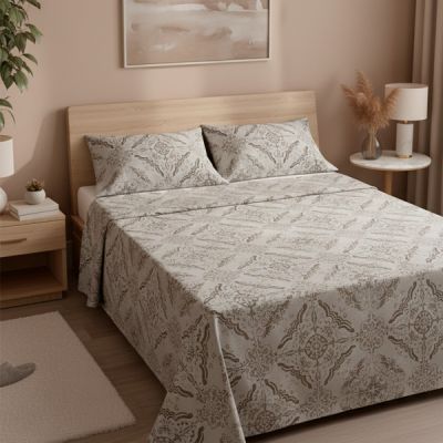 Juego de cama 100% algodón satinado 300 hilos Born | Cool Barcelona