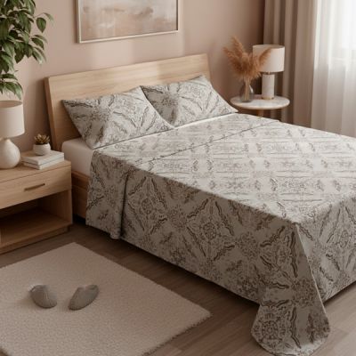Juego de cama 100% algodón satinado 300 hilos Born | Cool Barcelona