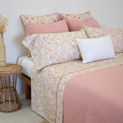 Juego de cama 2 piezas 100% algodón Percal 200 hilos  Javea  Cool Barcelona