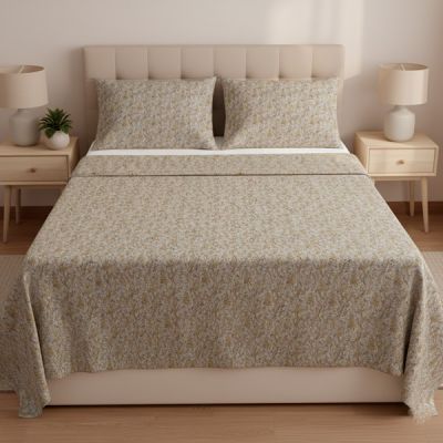 Juego de cama 2 piezas 100% algodón Percal 200 hilos Naut | Cool Barcelona