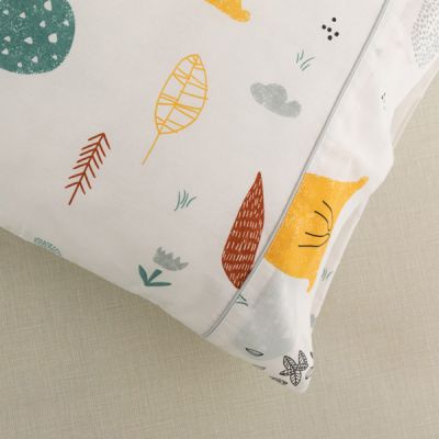 Juego de cama infantil 100% algodón percal 200 hilos Balu Verde