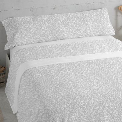 Juego de cama de coralina Maia Gris