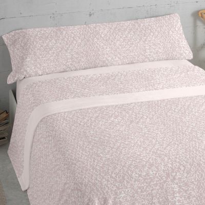 Juego de cama de coralina Maia Nude