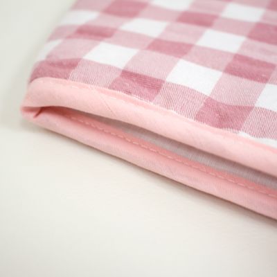 Manopla Vichy Rosa