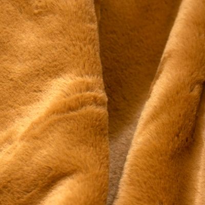 Manta Doble Cara efecto piel Bellver Camel