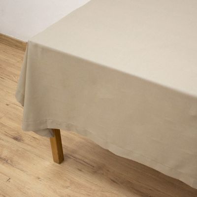 Mantel con Vainica Emy Beige