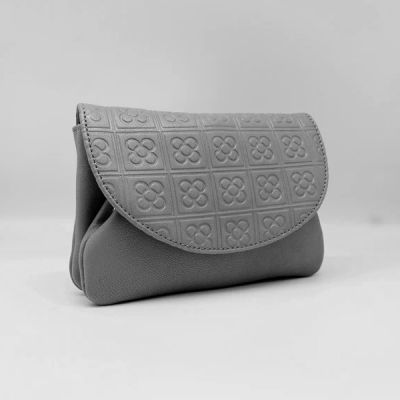 Monedero de Piel Panot Bcn Lugupell Plata
