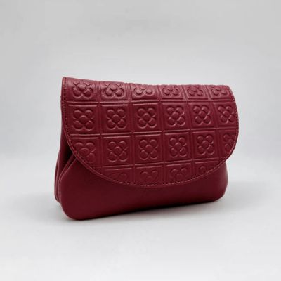 Monedero de Piel Panot Bcn Lugupell Rojo