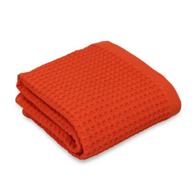 Paño de cocina 100% algodón nido de abeja OFERTA Naranja