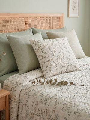 Colcha - Olivera verde