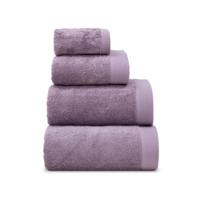 Toalla de rizo 70% algodón y 30% bambú Cottonplus Orquídea
