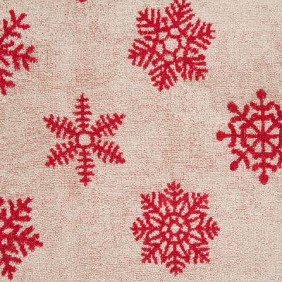 Paño de cocina de rizo 100% algodón Ice Rojo