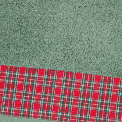 Paño de cocina de rizo Navidad Avet Caqui