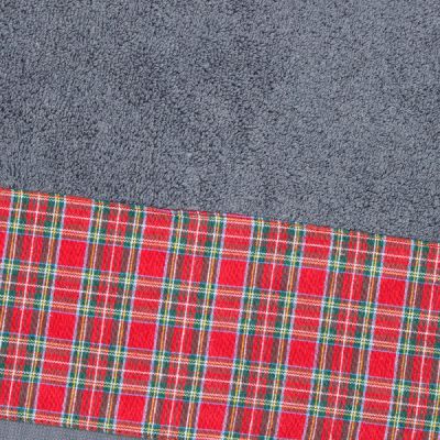 Paño de cocina de rizo Navidad Avet Carbón