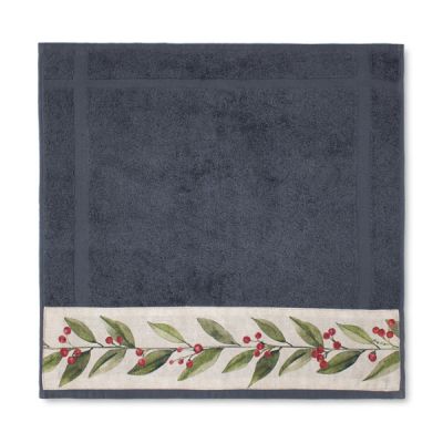Paño de cocina de rizo Navidad Galzeran Carbón