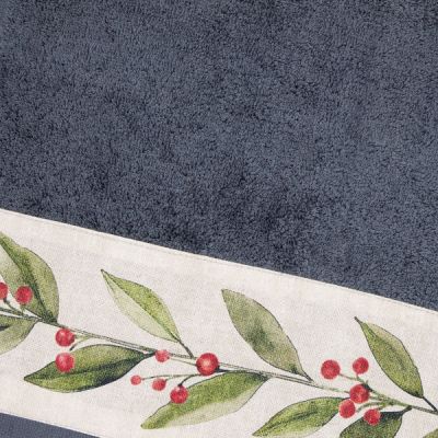 Paño de cocina de rizo Navidad Galzeran Carbón