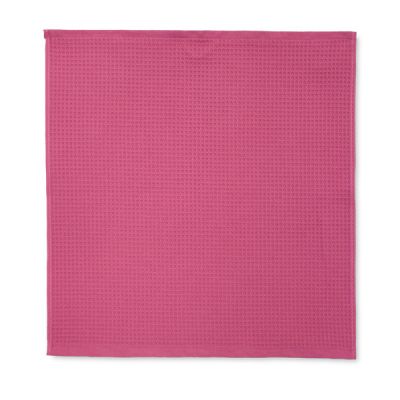 Paño de Cocina 100% Algodón Nido de Abeja Burdeos