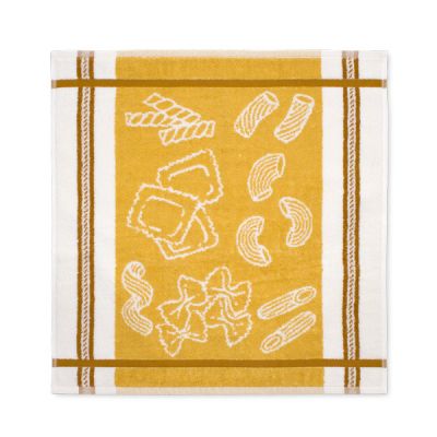 Paño de cocina de rizo 100% algodón Zucca Amarillo