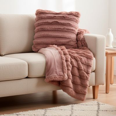 Plaid 150 x 200 cm Ravel Malva