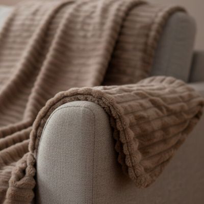 Plaid Sultan 130x170 cm Taupe