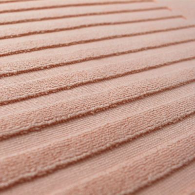 Alfombra de baño de rizo 100% algodón Cottonplus Salmón