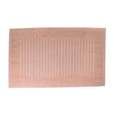 Alfombra de baño de rizo 100% algodón Cottonplus Salmón