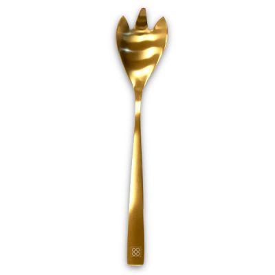 Tenedor ensalada de acero inoxidable Bcn Oro OFERTA