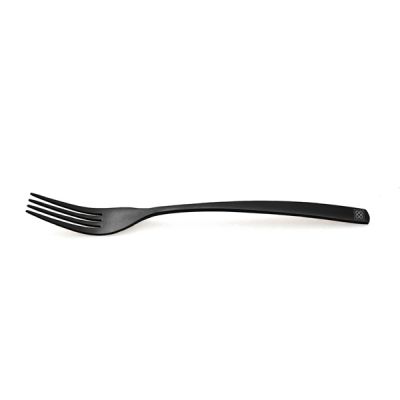 Tenedor de acero inoxidable Bcn Negro OFERTA