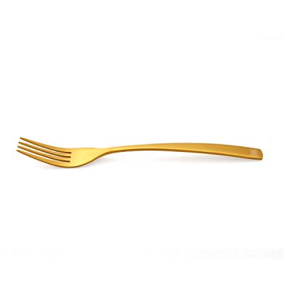 Tenedor de acero inoxidable Bcn Oro OFERTA
