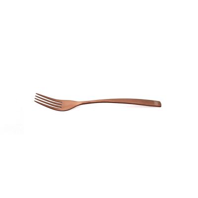 Tenedor postre de acero inoxidable Bcn Cobre OFERTA