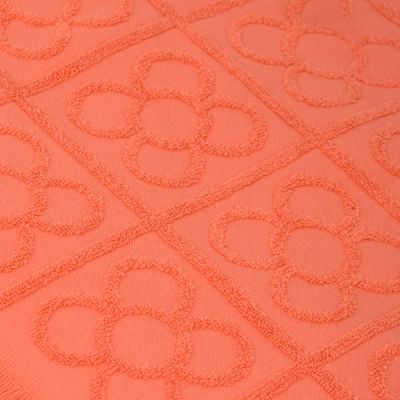 Toalla/pareo de playa 100 x 180 cm 100% algodón Flor de Bcn Coral