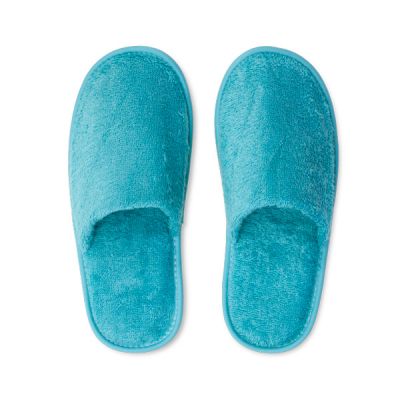 Sabatilles de bany 70% cotó i 30% bambú Cottonplus Aiguamarina