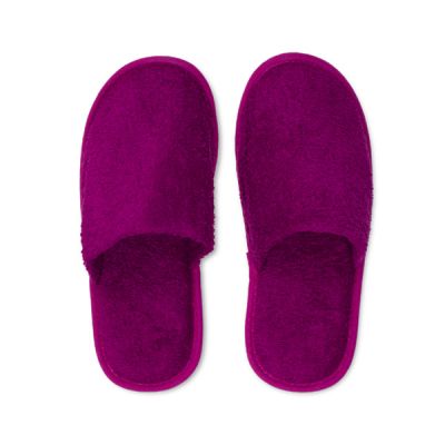 Sabatilles de bany 70% cotó i 30% bambú Cottonplus Fucsia
