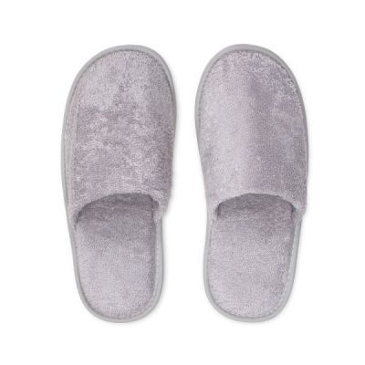 Sabatilles de bany 70% cotó i 30% bambú Cottonplus Gris