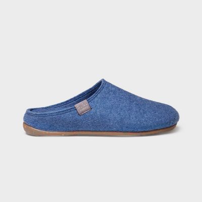 Zapatilla de casa tipo zueco para mujer en fieltro reciclado MONA-FR Tejano Toni Pons 